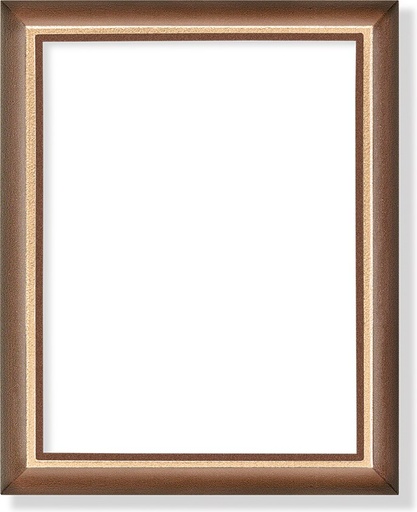 [ST-SYM31] Fotorámeček Meandra na náhrobek, bronz, 9×7 až 16×12 cm