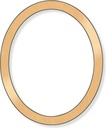 Fotorámeček Těžký Blok na náhrobek, bronz, 9,5–16,5 cm