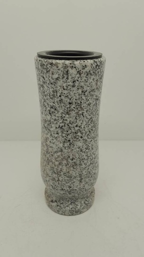 [MG-AV383-10/25] Grabvase AV383 aus hellem Granit