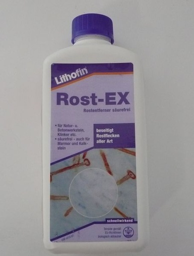 [MG-ROST-EX] Lithofin Rost-EX – Fleckenentferner gegen Rost