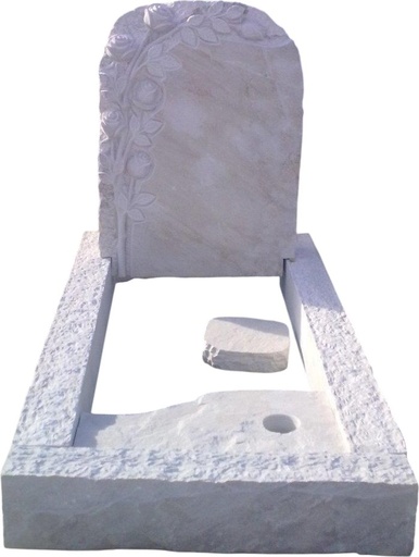 [6127] Mramor Palissandro jednohrob