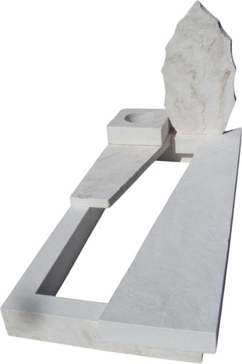 [6129] Marmor Palissandro Einzelgrab