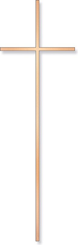 Grabkreuz Alblock, Bronze, 12–60 cm