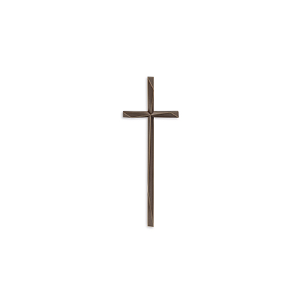 Grabkreuz aufliegend aus Bronze, 20–50 cm