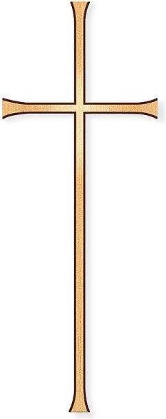 Grabkreuz Formal aus Bronze, 12–50 cm