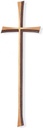Náhrobní kříž Kontur z bronzu, 8–80 cm