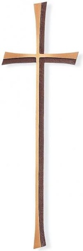 [ST-SCHRKR010] Náhrobní kříž Kontur z bronzu, 8–80 cm