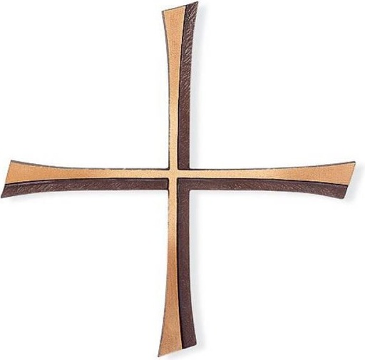 [ST-SCHRKR032] Grabkreuz Kontura, Bronze, 15×15 cm