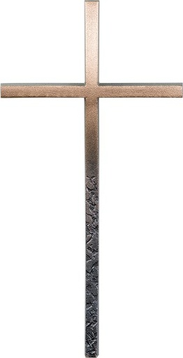 [ST-26023] Náhrobní kříž Linea z bronzu, 10–45 cm