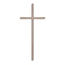 Grabkreuz Manolia aus Bronze, 10×6 bis 45×15 cm