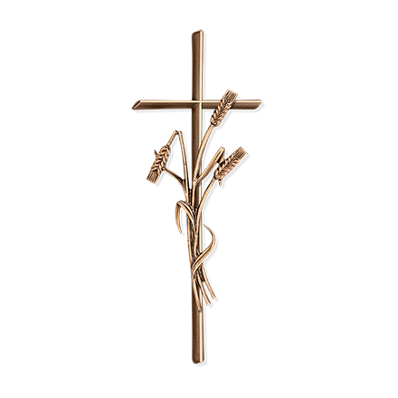 Grabkreuz »Meandra« mit Ähren, 40×15 cm