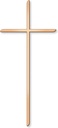 Náhrobní kříž Norden, bronz, 10–45 cm