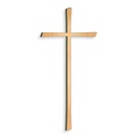 Grabkreuz mit Glaskristall aus Bronze, 8–80 cm
