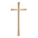 Grabkreuz mit Glaskristall aus Bronze, 8–80 cm