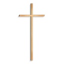Grabkreuz mit Glaskristall aus Bronze, 8–80 cm