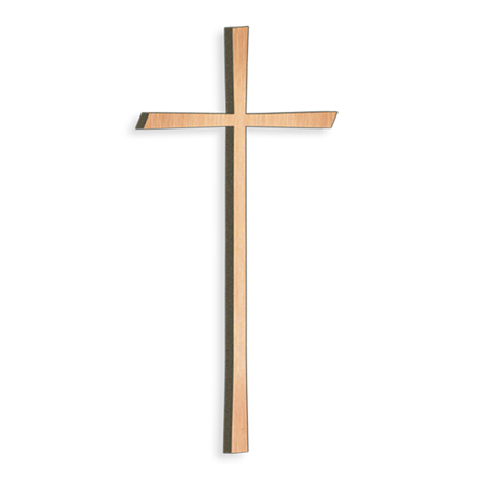 [ST-26037] Náhrobní kříž s křišťálem, bronz, 8–80 cm