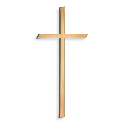 [ST-26039] Grabkreuz mit Glaskristall aus Bronze, 8–80 cm