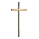 Grabkreuz mit Glaskristall aus Bronze, 8–80 cm