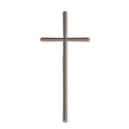 [ST-26079] Grabkreuz Salita aus Bronze, 10×6 bis 45×15 cm