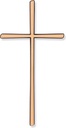 Grabkreuz Scalina aus Bronze, 10–45 cm
