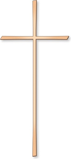 [ST-26067] Náhrobní kříž se jménem Siehler, bronz, 10–45 cm