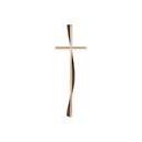 Grabkreuz freistehend aus Bronze, 50×16 cm oder 70×22 cm