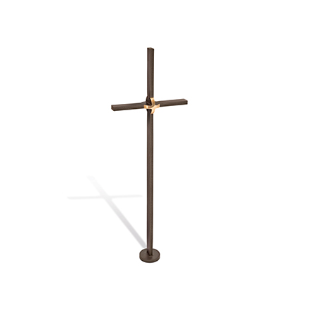 [ST-60311] Grabkreuz aus Bronze, 60×20 cm oder 90×30 cm