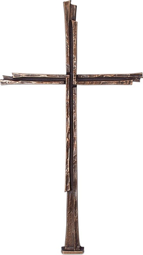 [ST-KREUZ22] Náhrobní kříž, bronz, 81×45 cm nebo 113×55 cm
