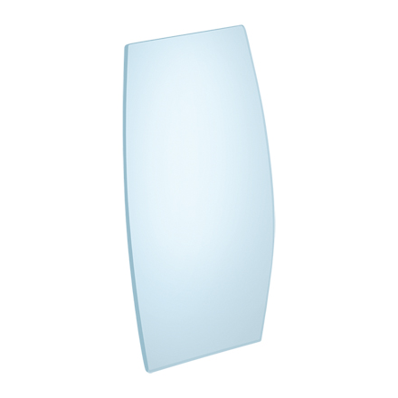 Náhrobní lampáš - náhradní sklo, 14,6×6,8 cm nebo 17×7,7 cm