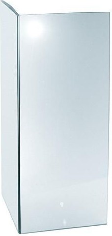 [ST-92074] Grablaterne Winkelglas aus Glas, 14–19,5 cm