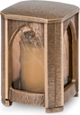 Náhrobní lampáš z bronzu, 17–25 cm