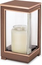 Náhrobní lampáš z bronzu, 18,5–28 cm
