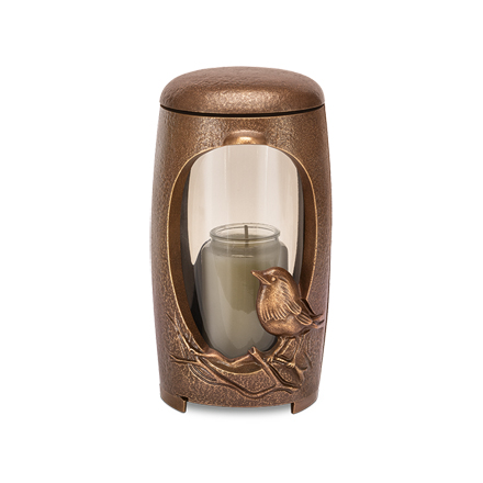 [ST-40098] Grablaterne aus Bronze, 22×12×12 cm