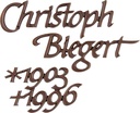 Inschriftplatte Biegert, Bronze oder Aluminium, Stärke 6–15 mm