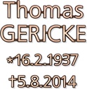Inschriftplatte Gericke aus Bronze und Aluminium