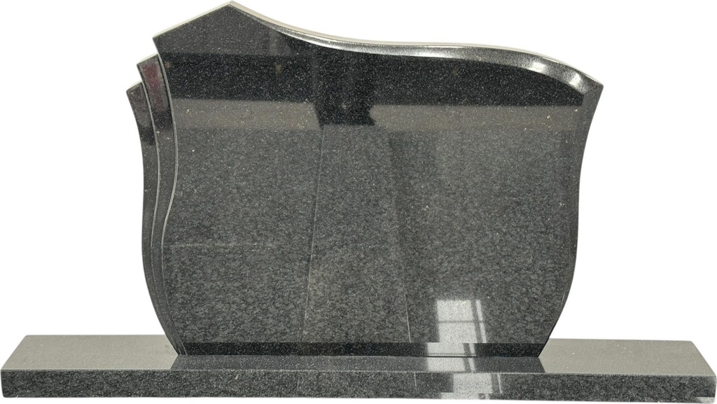 Namensschild Regal Black