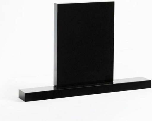 [MG-ND-10-BLACK] Inschriftplatte Nr. 10, schwarzer Granit