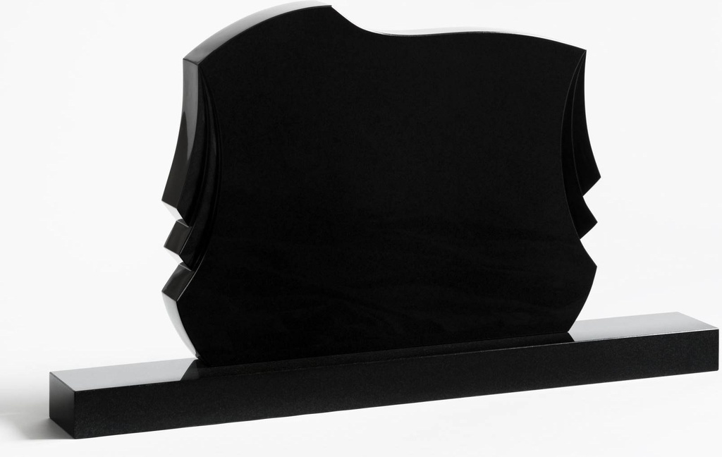 Nápisová deska č. 27 velká - Black Granite