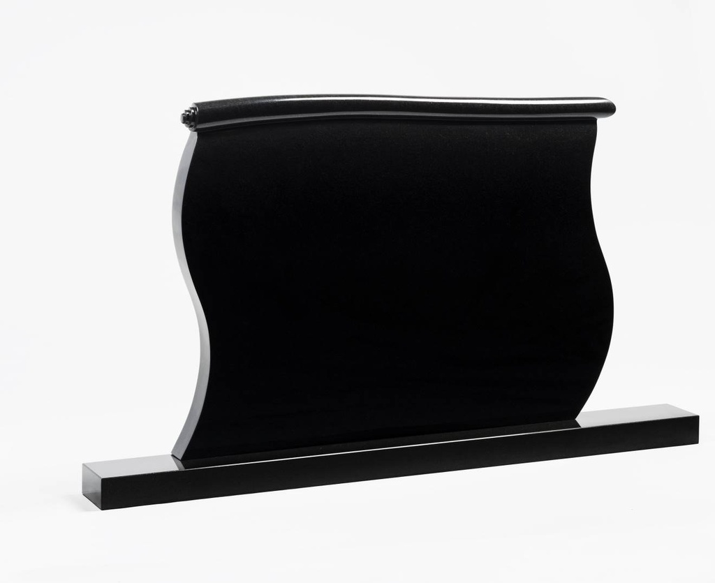 Inschriftplatte Nr. 55 groß – Black