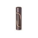 Wandvase aus Bronze für Grabstein, H: 13 cm