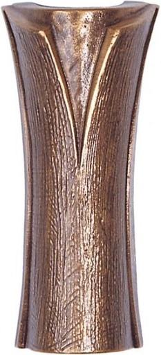 [ST-53025] Nástěnná váza na náhrobek, bronz, 18×8 cm