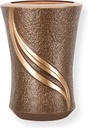 Wandvase für Grabmal, Bronze, Höhe 11–20 cm