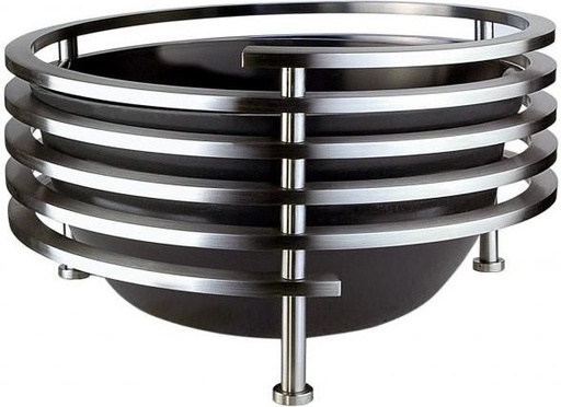 [ST-54079] Nerezová mísa na hrob, výška 18 cm, průměr 31 cm