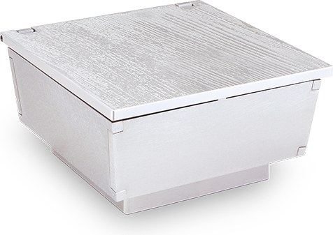 [ST-50117] Nerezová miska na svěcenou vodu, 12×12 cm