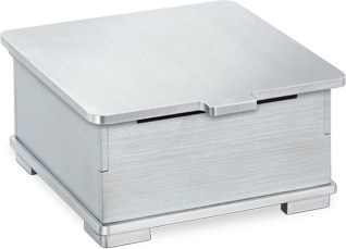 [ST-51200] Weihwasserschale aus Edelstahl, 5,5×11×12 cm