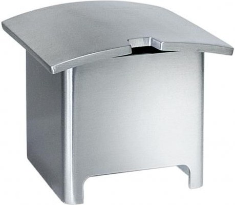 [ST-50083] Weihwasserschale aus Edelstahl, 9×10 cm