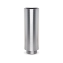 Edelstahl-Vase für Grabdekoration, Höhe 21 cm