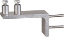 Edelstahl-Wandhalter für Grabdekoration, 5×8×3 cm