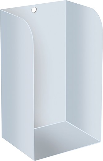 Edelstahl Ersatzinnerteil für Grablicht, 22×12,5×11,5 cm