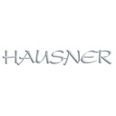 Edelstahl-Inschrift Hausner für Grabmal, Stärke 4–8 mm